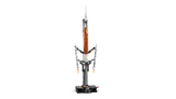Full view of LEGO Technic Artemis rocket.