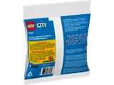 Back of LEGO City Hoverbike polybag.
