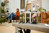 Museum set displayed on table.