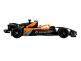 Side view of McLaren Formula E Race Car.