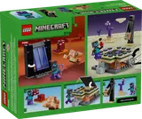 Back of LEGO Minecraft 21584 box.