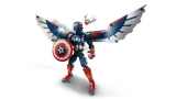 Captain America figure, wings slightly out.