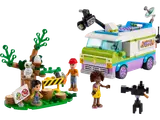 LEGO Newsroom Van set with characters.