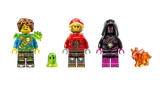 Minifigure lineup from LEGO DREAMZzz 71513.