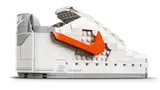 LEGO Nike AF1 sneaker close-up.