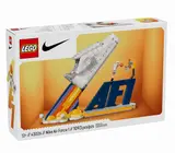 LEGO Nike AF1 box front.