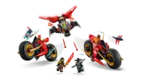 Ninjago 3-in-1 combat vehicle transformations.