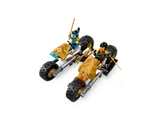 Arin and Cole's Ninjago bikes.