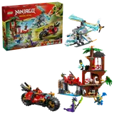 LEGO Ninjago box art with the complete set assembly.