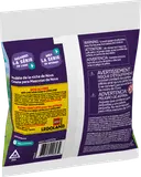 Back of the polybag with warnings.