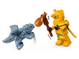 Arin feeding Baby Riyu in Ninjago set.