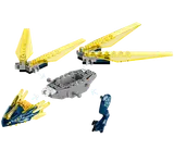 Ninjago 71798 dragon build sub-assemblies.