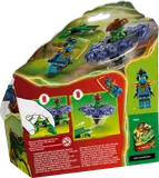 Back of LEGO Ninjago 71849 box.