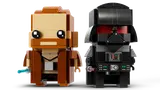 Obi-Wan and Darth Vader BrickHeadz.