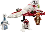 Obi-Wan's Jedi Starfighter with minifigures.