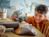Child Playing with Truck.