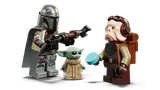 Mando, Grogu, Kuiil close-up