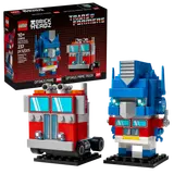 Box art with Optimus Prime BrickHeadz.