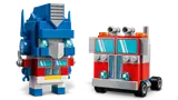 Robot and truck forms of Optimus Prime.