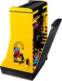 Arcade machine open back view
