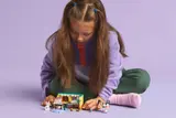 Child playing with the set.