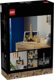 Back of LEGO Paris box.