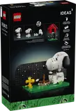 Snoopy's Doghouse box back