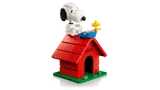 Snoopy on doghouse, side view