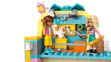Close-up of the upper grooming station with minifigures and pets.