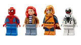 Spider-Man, MJ, Hobgoblin, Anti-Venom minifigures.