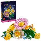 LEGO Petite Sunny Bouquet set box and flowers.