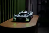LEGO Technic PEUGEOT 9X8, dramatic front lights.
