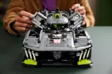 Opening LEGO Technic PEUGEOT 9X8 cockpit.