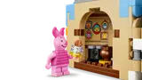 Minifigure Piglet with honey pot and cake interior.