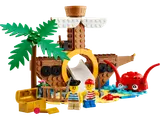 LEGO Pirate Ship Playground with minifigs.