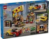 Back of set box with features.