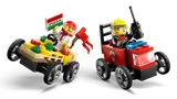 Action-packed race scene.