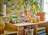 LEGO botanical set as home decor.