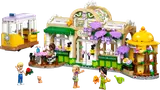 Full LEGO botanical cafe and tram set.