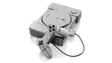 LEGO PlayStation side with controller.