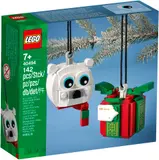 LEGO 40494 box with ornaments.