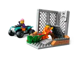 Manhole escape scene.