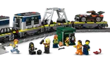 Minifigure standoff with safe.