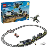 LEGO City Train Heist box and set.