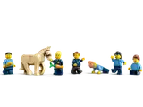 Minifigure character lineup.