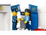 Officer and recruit handshake.