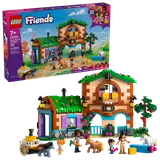 LEGO Friends set box and assembled build.