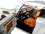 LEGO Porsche 911 interior close-up.