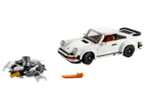 LEGO Porsche 911 Turbo next to Targa parts.