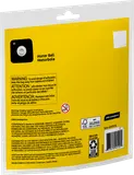 Polybag back details with warnings.